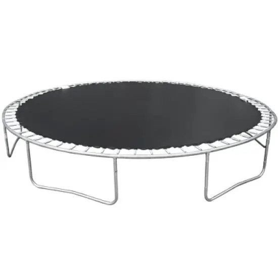Whisen 14FT Outdoor Trampoline with Basketball Hoop, Ladder and Safety Enclosure Net image {5}