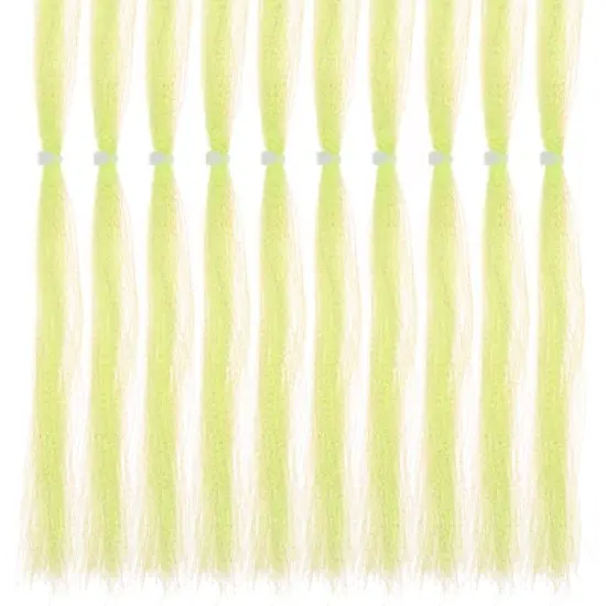 Unique Bargains Holographic Dry Flies Thread Tying Supplies Flash Fly Fishing Line 10 Pcs image {23}