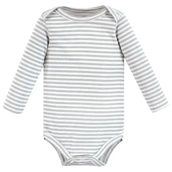 Hudson Baby Unisex Baby Cotton Long-Sleeve Bodysuits, Chill Out Penguin image {6}