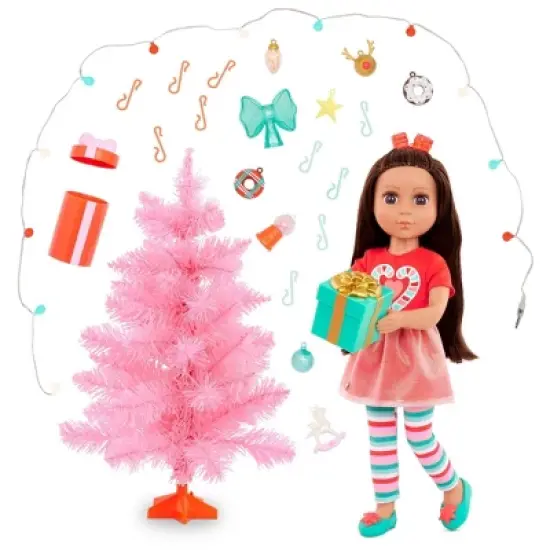 Glitter Girls Eve Doll & Christmas Tree Bundle image {9}