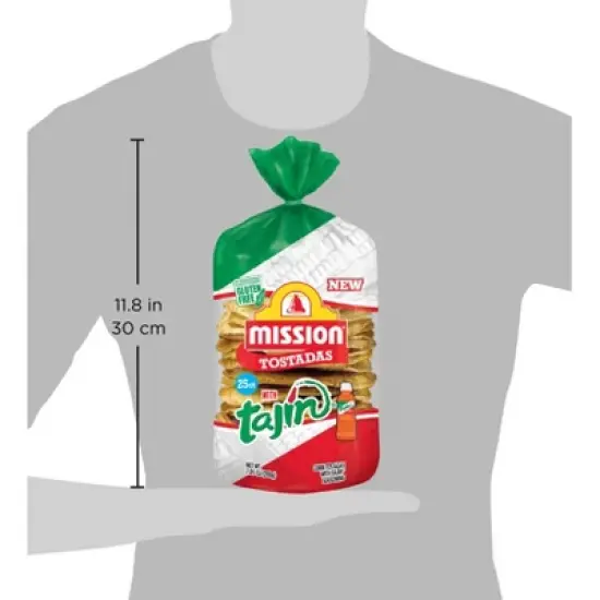 Mission Tajin Tostada - 25ct / 7.05oz image {2}