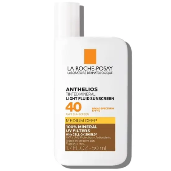 La Roche Posay Anthelios 40 Tinted Mineral Light-Fluid Sunscreen - 1.7 fl oz image {10}