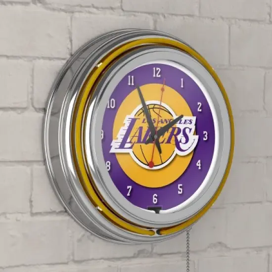 NBA Los Angeles Lakers Team Logo Wall Clock image {2}