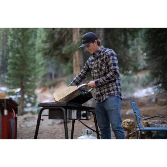 Camp Chef 14" x 16" Deluxe Stainless Steel BBQ Gas Grill BB30LS image {4}