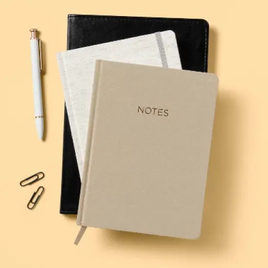 6"x8" Taupe Notes Journal - up&up&trade; image {1}