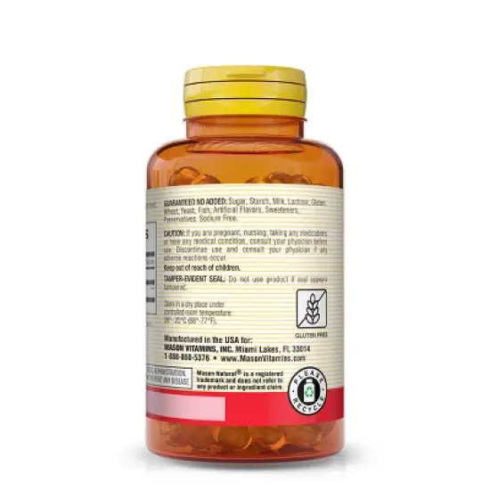 Mason Natural CoQ10 200mg Softgels - 30ct image {2}