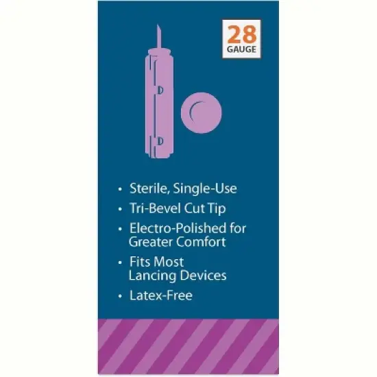 EasyTouch Twist Lancets 28 Gauge, 100 Count image {2}