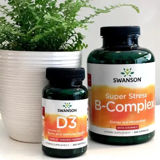 Swanson High Potency Vitamin D3 1,000 Iu (25 mcg) Capsule 250ct image {2}