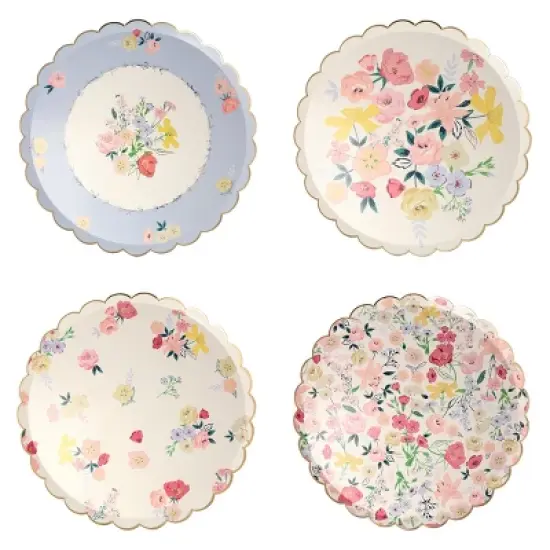Meri Meri English Garden Dinner Plates (Pack of 8) image {7}
