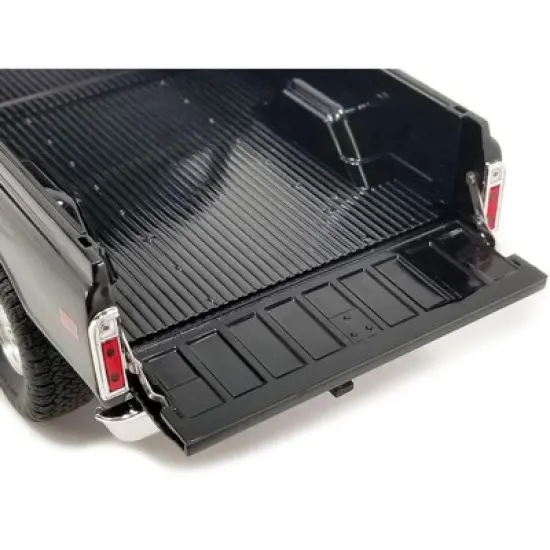 1970 Chevrolet K10 4x4 Pickup Truck Black Limited Edition to 1050 pieces Worldwide 1/18 Diecast Model Car by ACME image {2}