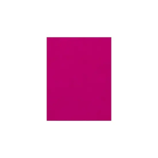 LUX 100 lb. Cardstock Paper 8.5" x 11" Magenta Pink 50 Sheets/Pack (81211-C-53-50) image {1}