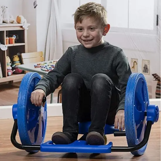 Bintiva Hand Operated Bike - Blue image {2}