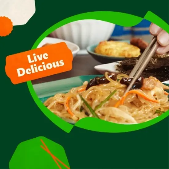 Bibigo Frozen Beef & Vegetable Japchae Noodles - 10oz image {5}