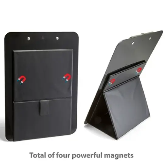 Officemate&reg; Recycled Plastic Clipboard, Easel Back, Letter Size, Low Profile Clip image {3}