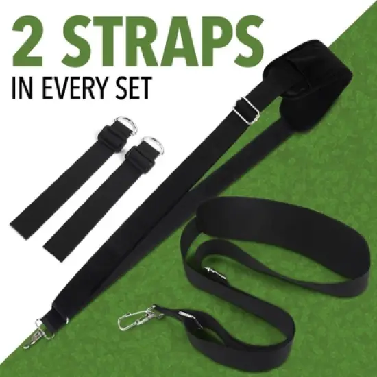 Impresa [2 Pack] XL Adjustable Shoulder Strap Replacement for Weed Eater Strap - Reinforced Weed Trimmer Strap 40&rdquo; Strap image {2}
