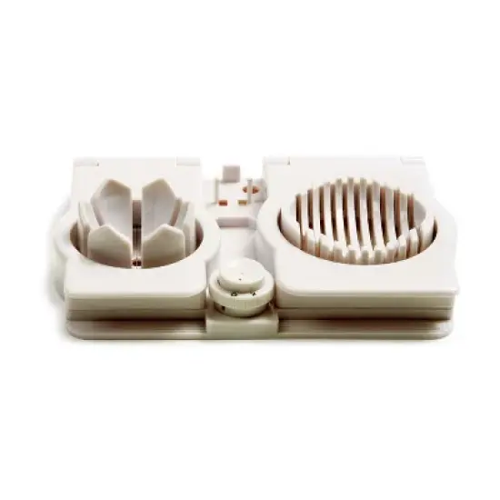 Norpro Multi Functional Egg Slicer, Wedger, Piercer and Garnish Tool, White image {1}