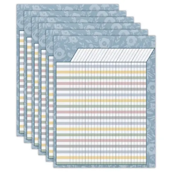 Teacher Created Resources&reg; Classroom Cottage Incentive Chart, 17" x 22", Pack of 6 image {4}