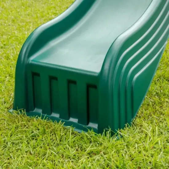 Gorilla Playsets 2 piece Cool Wave Slide - Mounts to 4-ft Deck Height image {3}