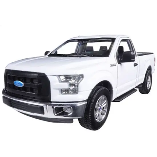 2015 Ford F-150 Regular Cab Pickup Truck White 1/24-1/27 Diecast Model Car by Welly image {1}