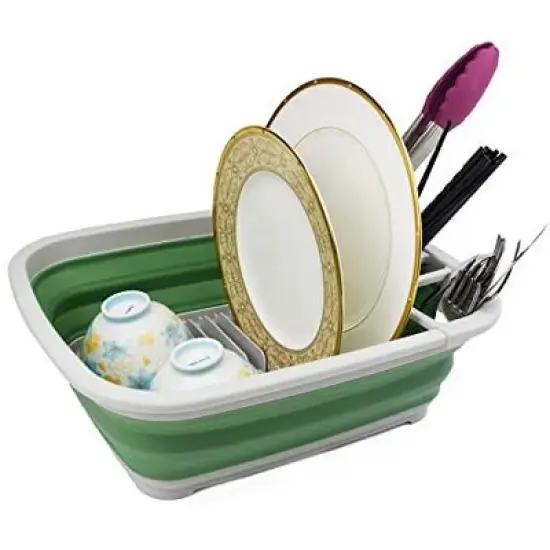 SAMMART 8L (2.11Gallons) Collapsible Dish Drainer image {4}