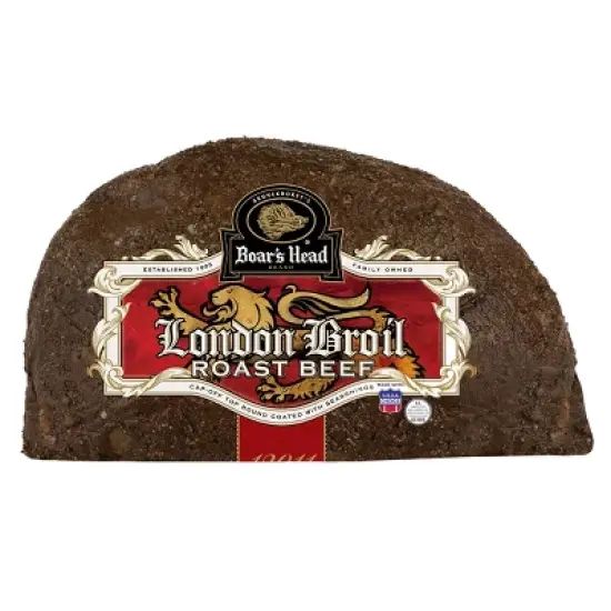 Boar's Head London Broil Roast Beef - Deli Fresh Sliced - price per lb image {1}