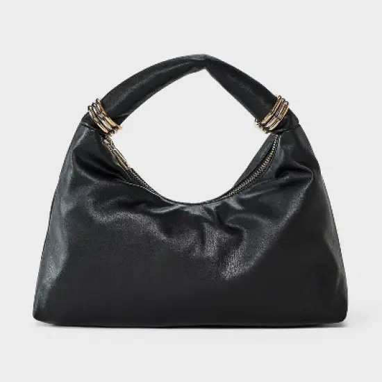 Soft Mini Handbag - A New Day Black image {5}