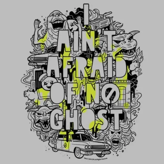 Girl's Ghostbusters I Ain't Afraid of No Ghost Monsters T-Shirt image {1}