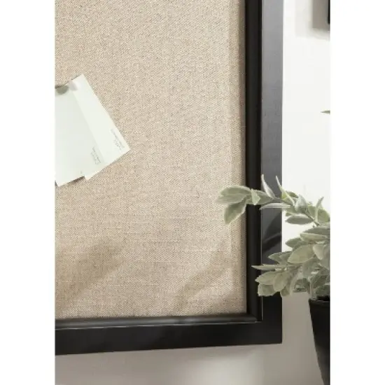 Kate and Laurel Hogan Arch Framed Pinboard, 24x36, Black image {6}