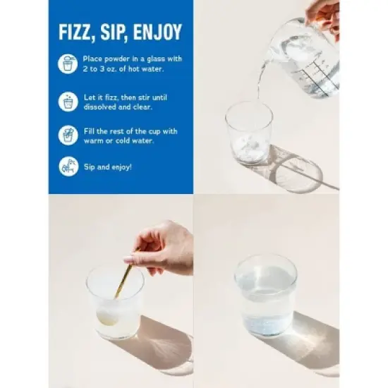 Natural Vitality CALM Anti-Stress Vegan Magnesium Supplement Powder - Orange - 8oz image {3}