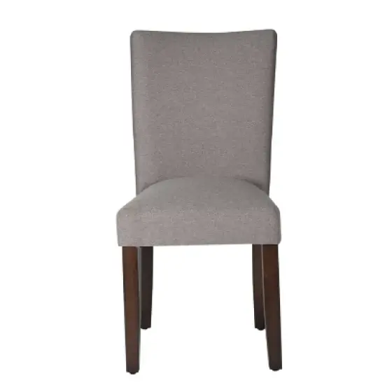 Parsons Chair with Espresso Leg - HomePop image {2}