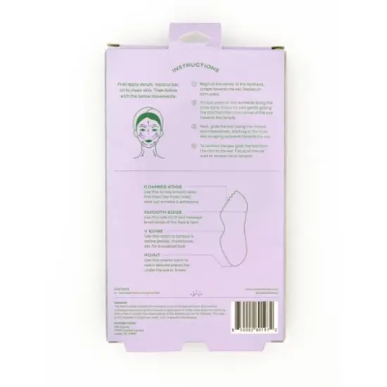 Mei Apothecary Stainless Steel Lifting Gua Sha Tool image {3}