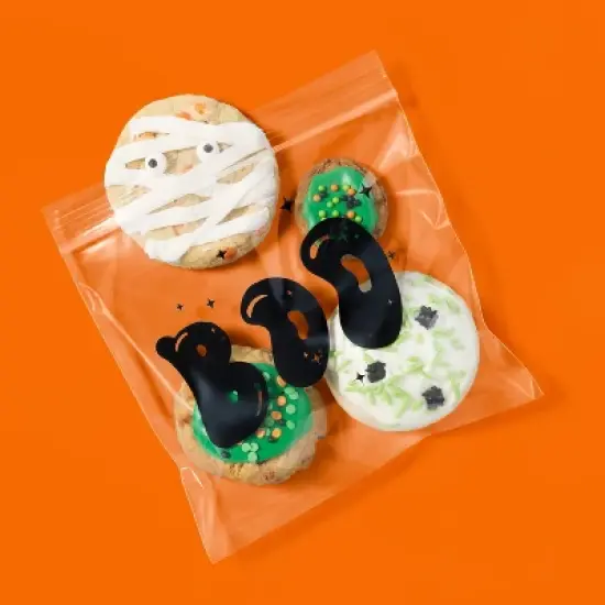 Halloween Sandwich Storage Bags - Boo - 50ct - up&up&trade; image {1}