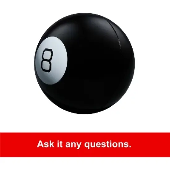 Magic 8 Ball Classic Fortune-Telling Novelty Toy image {2}