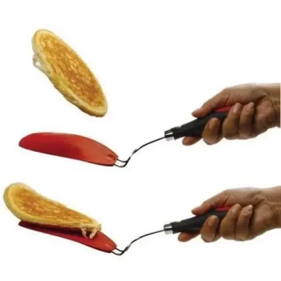 Norpro Small / Large Grip-EZ Stainless Steel / Nylon Flexible Turner Spatula Set image {4}