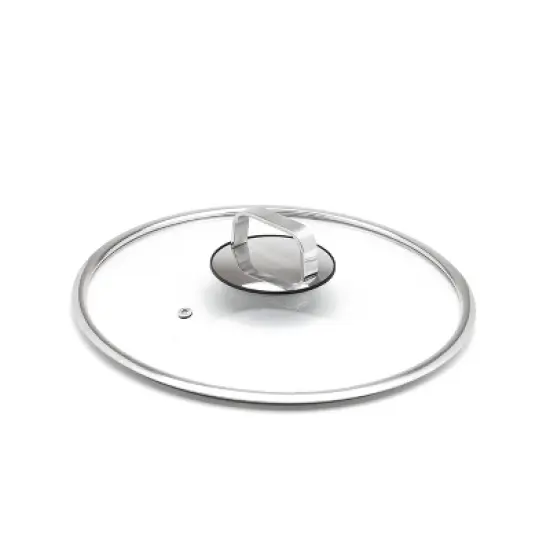 Livwell Brands Diamond Clad 12" Tempered Glass Lid: Silicone Rim, Cool Touch Handle, Dishwasher-Safe, Lifetime Warranty image {5}