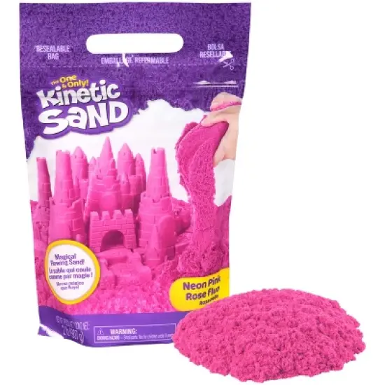 Kinetic Sand Pink 2lb Bag image {9}