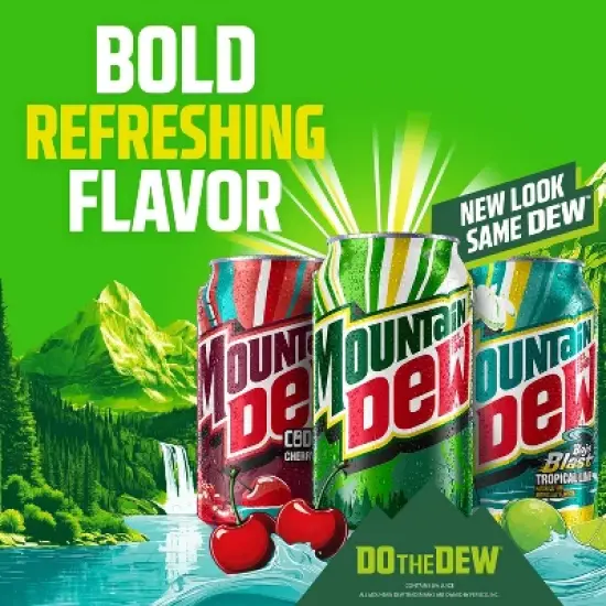 Mountain Dew Baja Blast Zero Sugar - 12pk/12 fl oz Cans image {7}