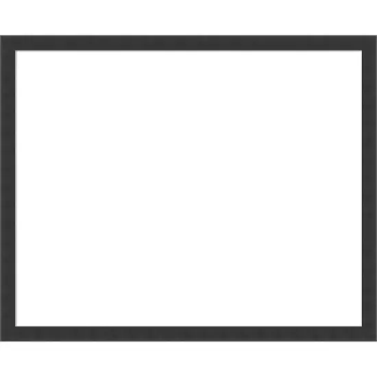 Amanti Art Mezzanotte Black Framed Dry Erase Magnetic Board image {15}