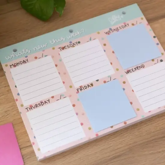 Undated Smiley Weekly Deskpad - Callie Danielle image {5}