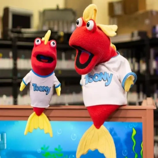 Toynk Toon In With Me Toony the Tuna Plush Toy Replica | 16 Inches Tall image {4}