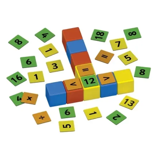 Geomag Magicube Math Building Set, Recycled, 61 Pieces image {4}