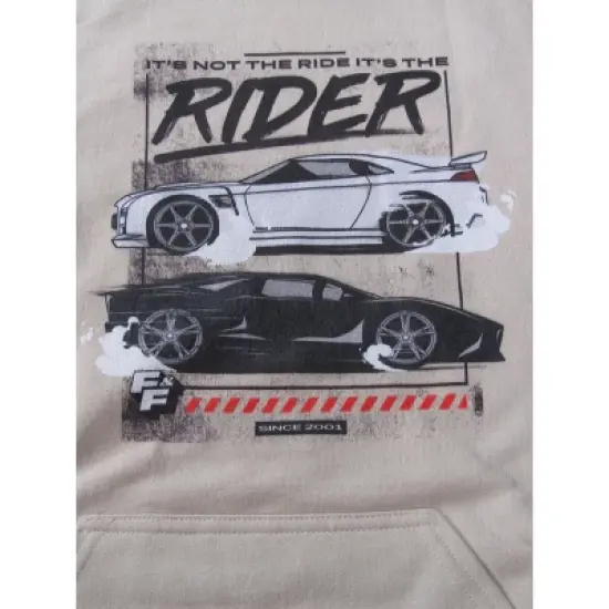 The Fast & The Furious Rider Race Cars Men's Sand Sweatshirt image {1}