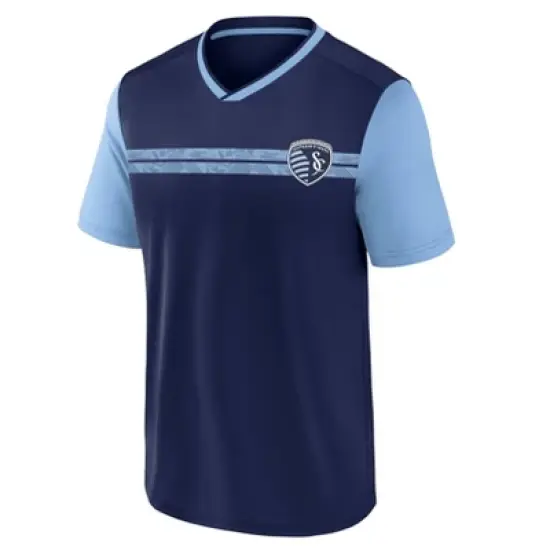 MLS Sporting Kansas City Men's Shoot Out V-Neck Jersey image {1}