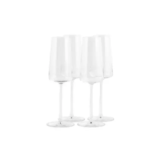 8oz 4pk Crystal Power Champagne Flute Glasses - Stolzle Lausitz image {6}
