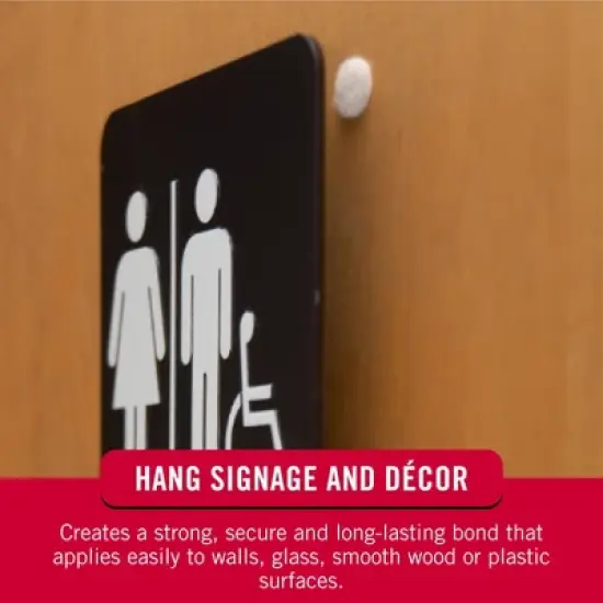 VELCRO 5/8" 15ct Sticky Back&nbsp;Dots Mounting Adhesive for Classroom and Office Organization White image {5}