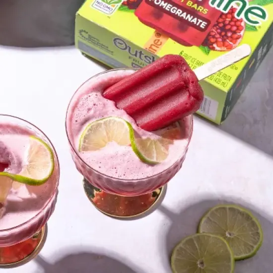Outshine Pomegranate Frozen Fruit Bars - 6ct/15 fl oz image {1}