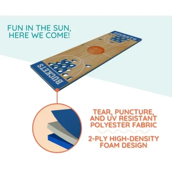 Floatation iQ HydraPong Foam Swimming Pool Lake Party Game Pong Table Float Mat image {2}