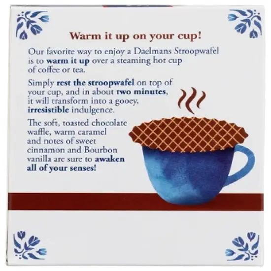 Daelmans Chocolate Stroopwafels - Case of 8/10.23 oz image {2}