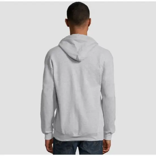 Hanes Men's EcoSmart Fleece Full-Zip Hooded Sweatshirt image {2}