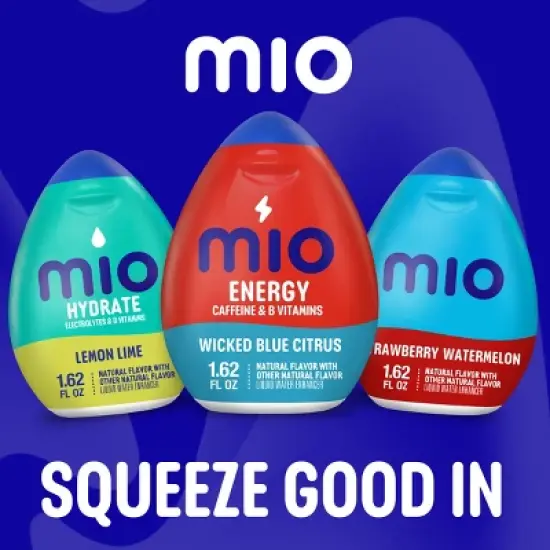 MiO Energy Wicked Blue Citrus Liquid Water Enhancer - 1.62 fl oz Bottle image {10}